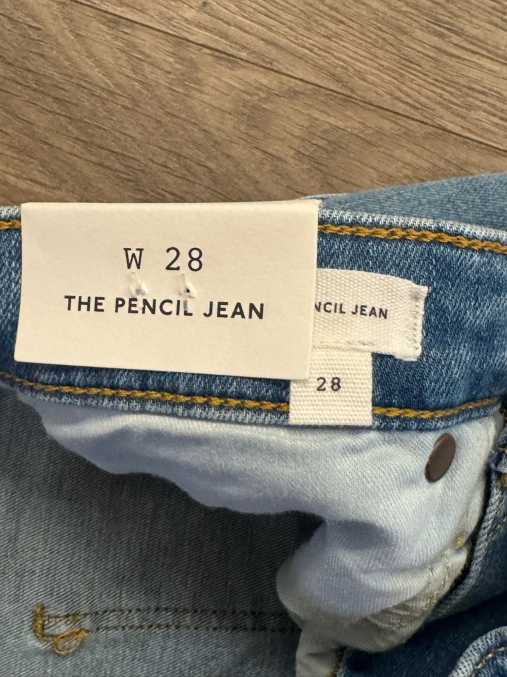 New! Madewell The Pencil Jean in Super Stretch Denim - Picture 6 of 9